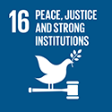 UN Sustainable Development Goals - Promote just, peaceful and inclusive societies 